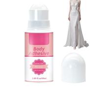 Body Adhesive Glue - 3.8x3.8x10 cm 50g Liquid Sweat Resistant Invisible Hold Formula, Clothing Grip Tape | Fabric Skin Bond Ideal Bra Straps Socks Costumes Leotards Theatrical Makeup Use