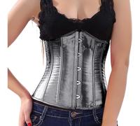 Body alla moda per tutte le occasioni: progettato con chiusura a gancio per il massimo comfort, perfetto per feste e uso quotidiano, si abbina bene con i jeans per uno splendido, Grigio, 7XL