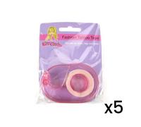 Body Art Tattoo Tape Elegant Touch City Chic Fancy Dress Costume Gift Rosa X 5
