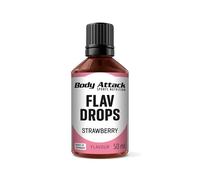 Body Attack Aroma Flav Drops Strawberry 50 ml