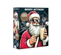 Body Attack Calendario dell'Avvento 2024 - Calendario dell'Avvento fitness con cibo sportivo, barrette proteiche e altri snack, idea regalo perfetta per Natale, ancora più vario, con Fitness Challenge