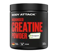 Body Attack Creatina Micronizzata Creapure Polvere 300g Vegan