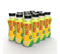 Body Attack High Protein Shake - Maracuja Vanilla Ice - 12 x 500 ml ciascuno 50 g di proteine - frullato proteico ipocalorico per la costruzione muscolare - bevanda pronta con proteine del latte