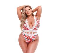 Body Baci Lingerie Floral & Lace Multicolore XL Queen