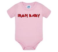 Body bambino iron baby neonato idea regalo iron maiden tribute divertente regalo