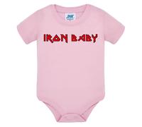 Body bambino iron baby neonato idea regalo iron maiden tribute divertente regalo