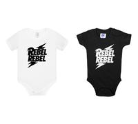 Body Bowie Rebel Rebel bimbo bambino bambina rock regalo neonato bebè cotone