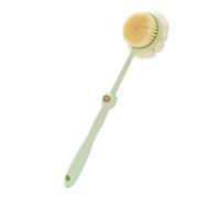 Body Brush For Showering, Long Handled Showering Brush For Back | Deep Skin Cleaning Dirt Removal Tool, High Density Bristles Quick-Drying Scrubber For Hard-to-Reach Areas