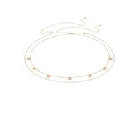 Body Chain 1 pezzo di catena for pancia a strati con ciondoli a farfalla, cintura a, for, gioielli, catene for il corpo(WC-002G)