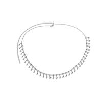 Body Chain 1 pezzo semplice catena for pancia con perline donne sexy nappa sottile la vita gioielli accessori il corpo(1)