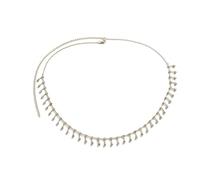 Body Chain 1 pezzo semplice catena for pancia con perline donne sexy nappa sottile la vita gioielli accessori il corpo(2)