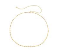 Body Chain Waist, Beach Waist Chains for Women Simple Stars Belly Chain for Women Sexy Belts(Gold)