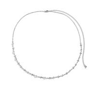 Body Chain Waist Dainty, Body Jewelry for Women Sexy Cross Cubic Zirconia Belly Chain for Women Waist Belts