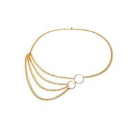 Body Chain Waist Dainty, Waist Belt Chains for Women Vintage Multilayer Chain Belly Chain for Women Waist Belts(Style 6)