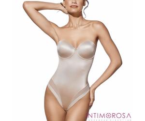 Body con ferretto bretelline sganciabili coppa C Selene Miranda