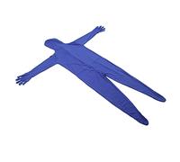 Body con Schermo Blu Costume Intero Chromakey Costume Intero Corpo Diviso per Fotografia Film Video Effetto Foto, Adatto per Altezza da 160 Cm a 180 Cm (180 centimetri)