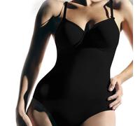 Body contenitivo da donna non imbottito con ferretto coppa C Gios 507 shape