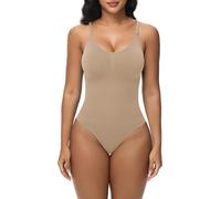 Body Contenitivo Modellante Donna Shapewear Bodysuit Guaina Contenitiva Donna Snellente e Versatile con Materiali Traspiranti e Tracolla Regolabile