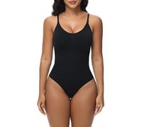 Body Contenitivo Modellante Donna Shapewear Bodysuit Guaina Contenitiva Donna Snellente e Versatile con Materiali Traspiranti e Tracolla Regolabile