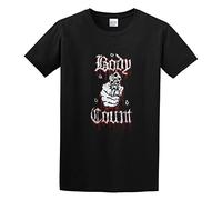 Body Count Band Talk Sh*t, Get Shot New O-Neck 100% Cotton Short Sleeve Unisex T-Shirt S