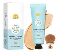 Body Coverage Perfector con SPF 30+, Crema CC Idratante 12 Ore, Fondotinta E Correttore a Copertura Totale, Impermeabile, Resistente Al Trasferimento, Tinta per La Pelle a Lunga Tenuta (Medio)