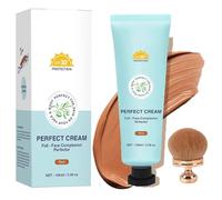 Body Coverage Perfector con SPF 30+, Crema CC Idratante 12 Ore, Fondotinta E Correttore a Copertura Totale, Impermeabile, Resistente Al Trasferimento, Tinta per La Pelle a Lunga Tenuta (Ricco)