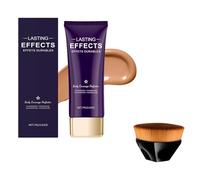 Body Coverage Perfector - New All-Over Complexion Perfector con pennello per il trucco del corpo extra grande - Trattamento Schiarente e Coprente per una Pelle Luminosa(Darkskintone)