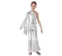 Body da Ginnastica Artistica Bambina Lucida Tuta Intera Sportiva Danza Classica