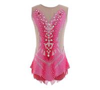 Body Da Ginnastica Ritmica For Donne, Costumi Da Ginnastica For Ragazze, Tuta Da Danza Scintillante New Rules(L)