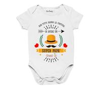 Body da neonato Papà - Non tutti hanno la fortuna di avere un papà come te! - body simpatico e divertente - idea regalo