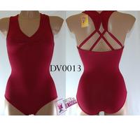 BODY DANZA A BRETELLINA A 3 INCROCI E FIANCHINI DV0013 DANZA CLASSICA ETOILE