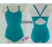 BODY DANZA A BRETELLINE CON INCROCIO E FASCIA DV0096 DANZA CLASSICA ETOILE