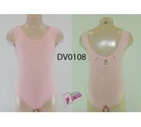 BODY DANZA A CANOTTA A TRE GOCCE CON SWAROVSKI DV0108 SPETTACOLO ETOILE TEATRO