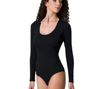 Body donna a manica lunga in cotone elasticizzato Jadea 4154