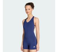 Body donna adidas Studio 3 stripes Bleu L