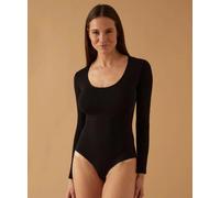 Body Donna , Body Scollo Lollo Manica Lunga Jadea 4154 in Cotone Elasticizzato