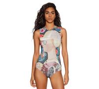 Body donna Desigual Maltese con stampa senza maniche S