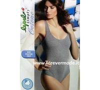 Body donna Lepel in cotone a spalla larga con incrocio all'americana art Emily