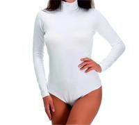 Body Donna Lupetto Manica Lunga Jadea 4153 in Cotone Elasticizzato