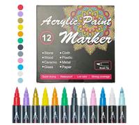 Body Drawing Pens - Safe Washable Skin Marker Pack Bright Color Fine Tips, Long Lasting Accessories | Portable Fun Removable Design Tool for Friends Family College Students Gatherings