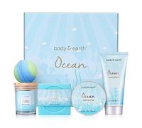 BODY & EARTH Set Regalo Donna Oceano- Regali compleanno 5 Pezzi