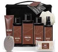 BODY & EARTH Set Regalo Uomo - Set Regalo Compleanno 8 Pezzi