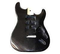 Body Electric Guitar Body Metallico Black Poplar Wood corpo della chitarra fai da te