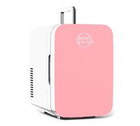 Body Escape Mini Frigorifero Per Prodotti Di Bellezza E Make-Up - Minifrigo Per Skincare Con Porta, Regalo Perfetto - Piccolo, Retro, Portatile, Compatto E Silenzioso Per I Trucchi - 6L - Rosa