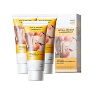 Body Firming Figura Crema per stomaco, vita e glutei, tonifica la pelle, cura per una silhouette stretta, crema per il corpo, formula Power Formula per risultati visibili in 3 settimane (3 pezzi, M)