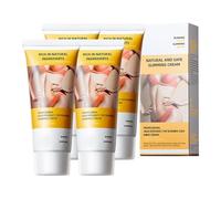 Body Firming Figura Crema per stomaco, vita e glutei, tonifica la pelle, cura per una silhouette stretta, crema per il corpo, formula Power Formula per risultati visibili in 3 settimane (4 pezzi, M)