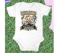 BODY FRASE JUVENTUS NEONATO DA 6-24 MESI 2 COLORI DISPONIBILI IDEA REGALO