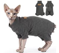Body gatto anti leccamento, body post operatorio gatto 4 zampe, tuta gatto polar