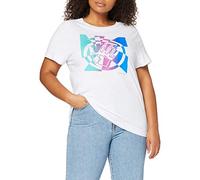 Body Glove S/S Fragmented Tee Maglietta a Maniche Lunghe, da Donna, Bianco, L