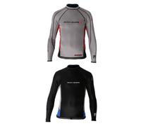Body Glove Super Rover - Maglietta da surf a maniche corte (grigio scuro/Char, S)